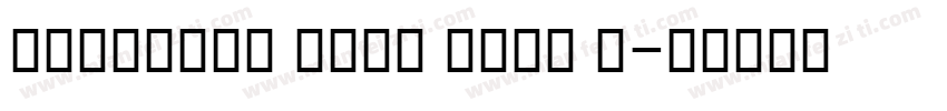 Flankirk Bold cond B字体转换